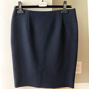 Marc Jacobs Collection Spring 2014 Pencil Skirt Navy / Black